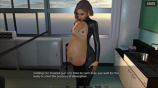 गेन ट्रायल्स 11: BBW लातीना बालों वाली चूत को छूती है