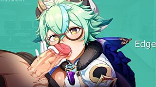 sucrose gives sexual remedy joi in genshin impact hentai episode