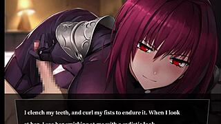 Scathach Delivers Femdom Handjob With Scat In Bonus H-Scene