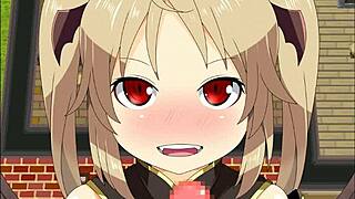 Cold Vampire Handjob Cumshot