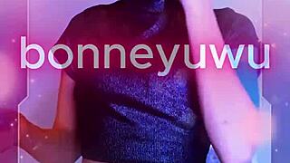 Bonneyuwu In Cyberpunk Nebula Cosplay!