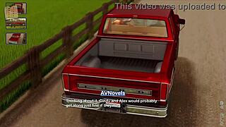 in the inn, girls with big tits get fucked in 3d anime style