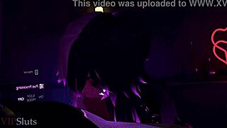 Cyberpunk vixen dominates sneaky thief in vipsluts animation