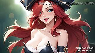 check out miss fortune nude in league of legends hentai 😏