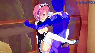 मैं राम और रेम से इतना जुड़ा महसूस करता हूं उनके इंटेंस सेक्स के दौरान री ज़ीरो हentai में बिग टिट्स और क्रीमपाई पैशन के साथ