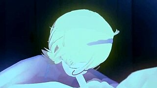 Little Witch Academia rich prostitute blowjob scene