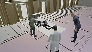 2B From Nier Replicant Takes Military Exam?