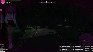 Futanari girl masturbates in hentai 3d secrets of exposure!