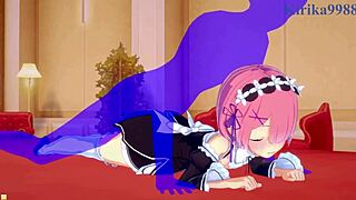 मैं राम और रेम से इतना जुड़ा महसूस करता हूं उनके इंटेंस सेक्स के दौरान री ज़ीरो हentai में बिग टिट्स और क्रीमपाई पैशन के साथ