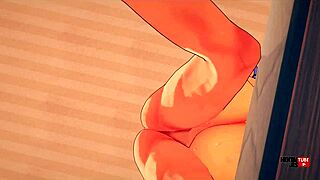 मैं मेई को सेक्स करते हुए देखता हूं इस पोकेमन हेंटाई में एनल और बूब्स के साथ।