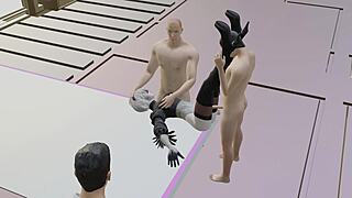 2B From Nier Replicant Takes Military Exam?