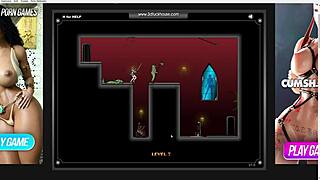 निम्फो को ऑर्गी में बड़े ब्लैक कॉक्स के साथ देखना चाहते हो?