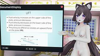 Naked Vtuber Delivers Lecture On Pendulum Amplitude Increasing With Wind And Tacoma Narrows Bridge Collapse