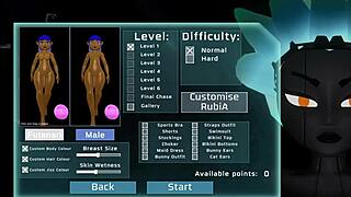 Gameplay Hunted on Eclipse-9: Character Creation and Machine Sex with Femdom Domination