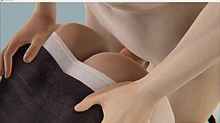 Honkai Impact 3 hentai - Rita Rossweisse fucked twice with creampie in her pussy