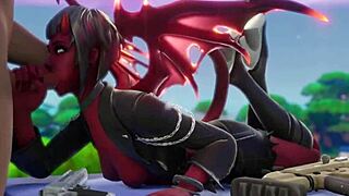 Malice blowjob in fortnite rule 34 game animations sfm anime hentai blender 😏