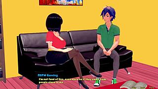 The broke guy turns into a naughty doctor in this caretaker series