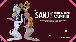 Sanji Fantasy Toon Adventure Sfta Nami Robin Raven Bulma Jessica