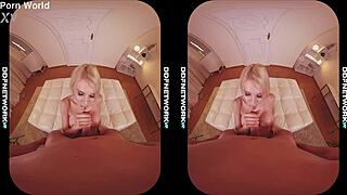 Feeling Cybernetic Pleasure with Huge Tits and Deepthroat in Lingerie