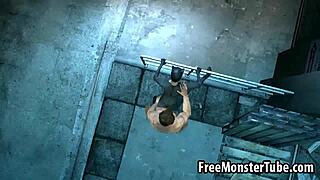 3d catwoman getting fucked hard by wolverine outdoors in hardcore anime