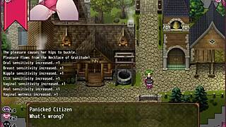 Petite girl signs deal with demon for his twisted demands in Ceres and the Contract Guild hentai game part 1.