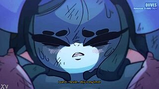 Want to see animated yuri sex with a cute monstergirl?