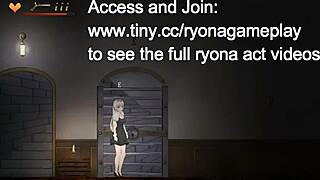 Cute lady having sex with knight man in sus ritual new 2022 hentai porn game