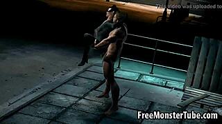 3d catwoman getting fucked hard by wolverine outdoors in hardcore anime