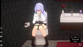 gameplay making sweet love with the doll in hentai game