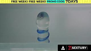 i watch amirah and zazie fucking each others pussies with toys, it's so rough and fun