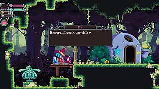 Want to see forbidden sex in Cuphead style pixel hentai?