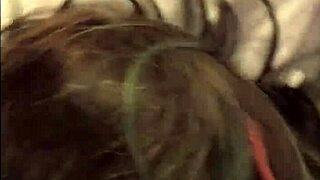 Emo slut gets choked and gagged on big cock