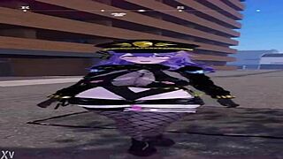 Hentai game 3d secrets of exposure purple hair guard girl masturbating wide 😏