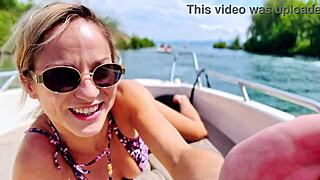 Boat Trip Through the Channel to Zurich Lake