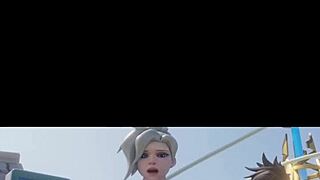 Mercy Lifeguard Cowgirl Animation In Overwatch 3D