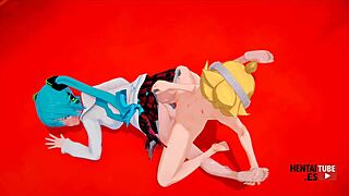 Len Fucks Miku In Vocaloid Hentai