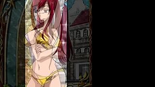 hottest anime girls erza scarlet episode