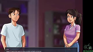 Summertime saga ep 126 - escolhi mia e posso fuder o cuzinho dela