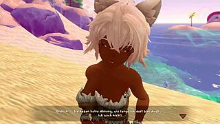 tropical monster girls seduce in gameplay