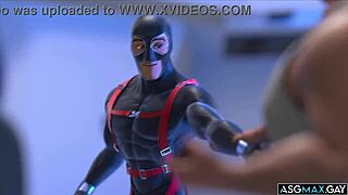 हिलेरियस डबल एनल सेक्स: दो हल्क्स टैग टीम करते हैं हॉर्नी कार्टून कैरेक्टर को क्रेजी गे एक्शन में