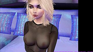 Nude Model in 3D Cartoon Porn!