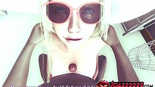 ग्रीन बिकिनी वाली टीन ब्लोजॉब देती है