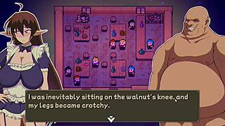 Elf Wife Cheats with Big Cock in Hentai Game NTR Rice