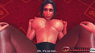 Big tits alessa in 3d hentai: private club room pov missionary and doggystyle creampie?