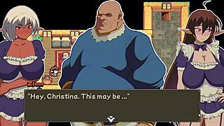 Elf Wife Cheats with Big Cock in Hentai Game NTR Rice