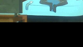 anime girl gets covered in cum during intense sex scene