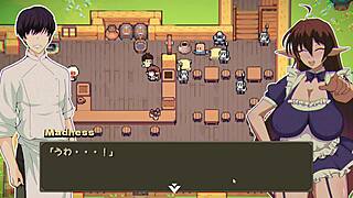 Elf Wife Cheats with Big Cock in Hentai Game NTR Rice