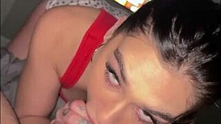 College freshman Delilah Dagger fucks frat guy after party