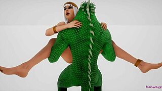 3d porn में दो लंड वाला रिपटाइल furry monster इजिप्शियन प्रीस्टेस के साथ ब्रीड करता है