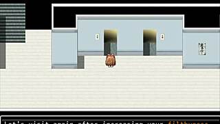 In this hentai, a cute university girl exposes her wet pussy in the gymnasium for exhibition play